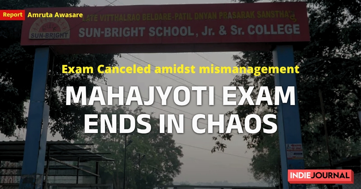Mahajyoti exam, pune, mismanagement