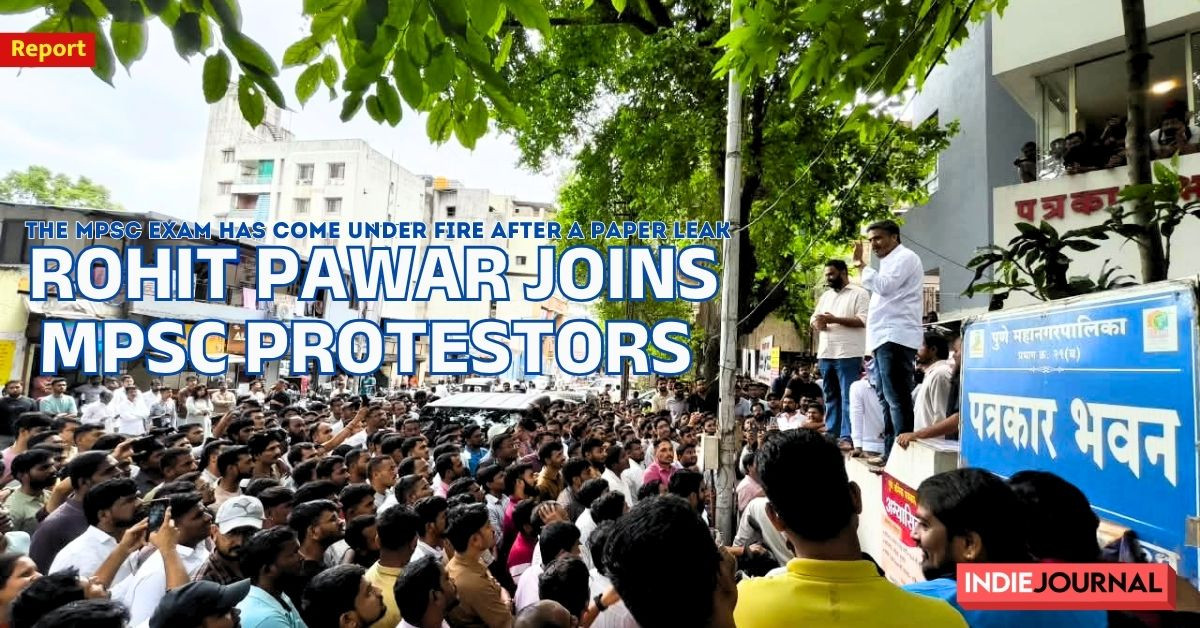 Rohit Pawar, MPSC students, Pune